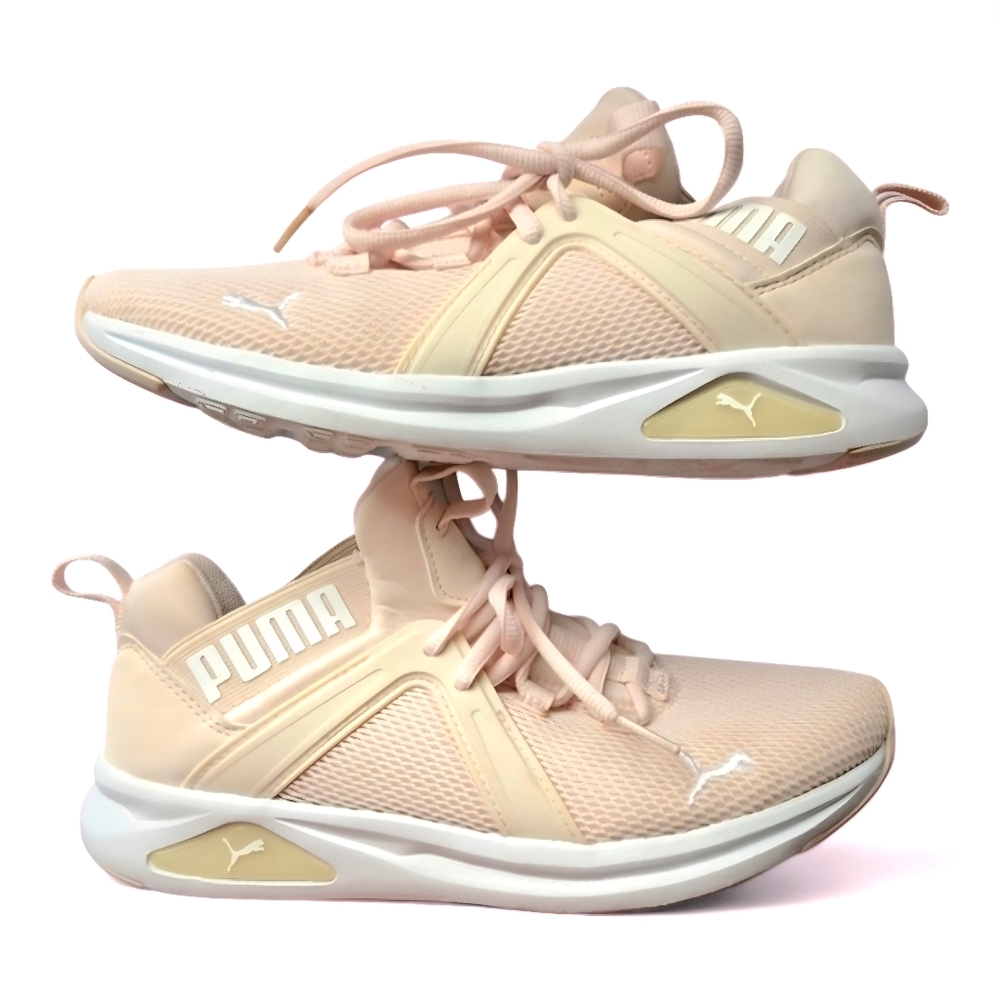 Puma Womens Enzo 2 Trainers Sz 8 Rosewater NWOT